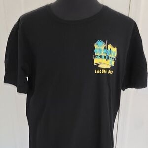 Coyote Grill Black Tee with Colorful Graphic